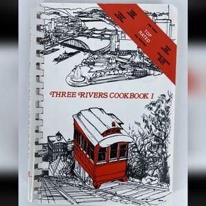 Vintage Three Rivers cookbook 1973 Reprint 1993.  Pittsburgh cookbook.